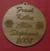 custom wooden ornament