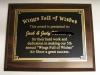 brass engraved plaque