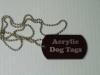 acrylic dog tags