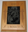 Jesus the Healer Plaque with acrylic