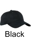 CAP - Brushed Twill, Black