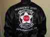 Jacket, Satin, Baseball, Kasha-Lined, Sakura