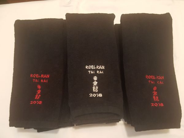 Tai Kai 2018 Sport Towel - Click Image to Close