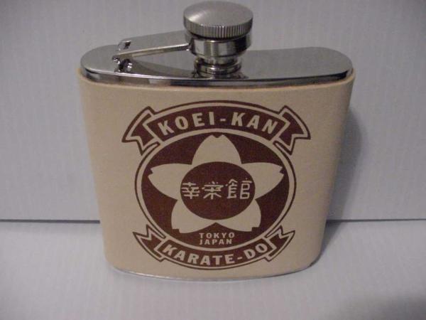 Flask, LEATHER, Koei-Kan, Sakura - Click Image to Close