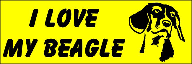 I Love My Beagle-002 - Click Image to Close
