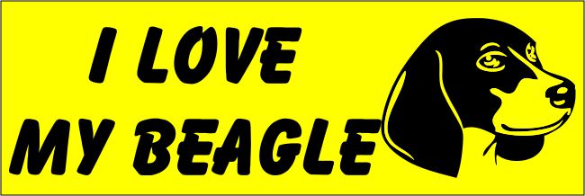 I Love My Beagle-003 - Click Image to Close