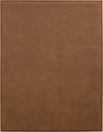 Leatherette Plaque, 10 1/2" x 13" Dark Brown