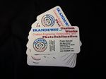 Aluminum Business Cards, 10 Pack