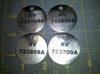 Valve - P&ID Tags, SS, 2" Diameter