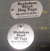 Valve - P&ID Tags, SS, 1-1/2" Diameter